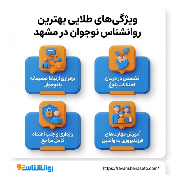 چطور بهترین روانشناس نوجوان در مشهد را پیدا کنیم؟