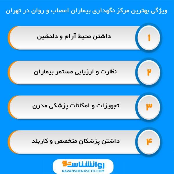 راه های شناخت بهترین مرکز نگهداری بیماران اعصاب و روان در تهران