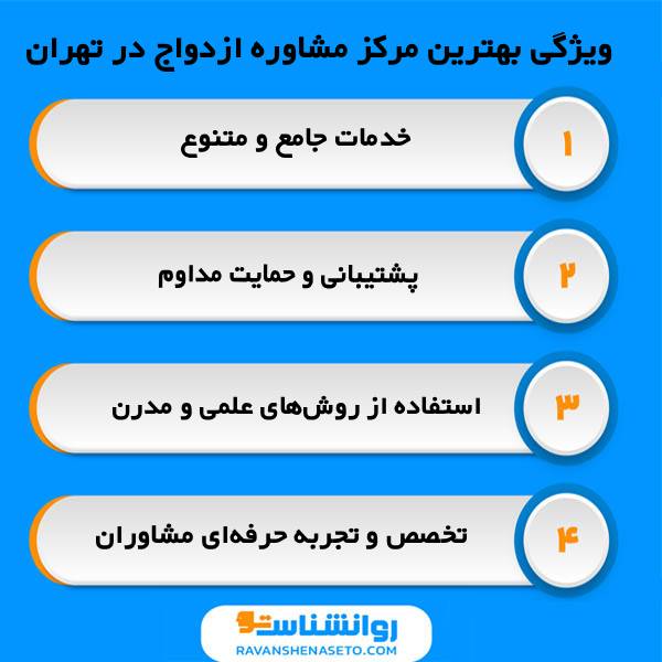 خصوصیات بهترین مرکز مشاوره ازدواج در تهران