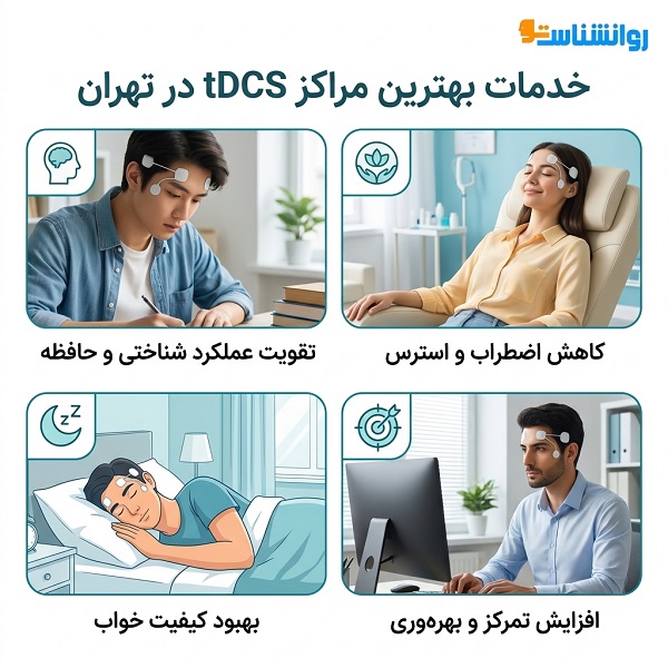 بهترین مرکز TDCS در تهران کجاست؟